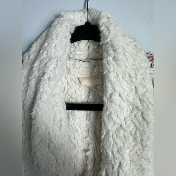 Anthropologie Jacquard Sherpa Vest by HEI HEI - Picture 7 of 10